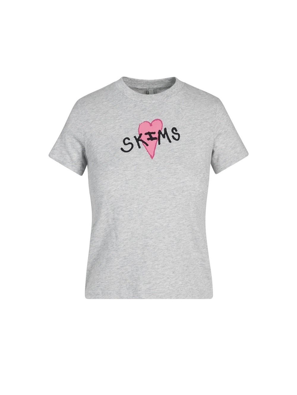 Skims worn in jersey graphic tee